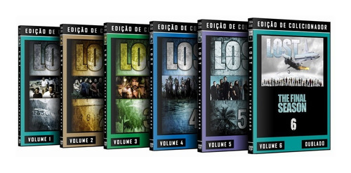 Lost - Serie Completa Em Dvd (dublado)