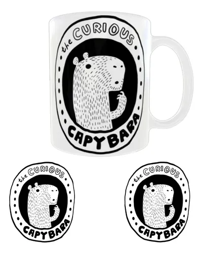 Pocillo Mug - 11 Onz Chigüiro-capibara The Curious Capybara