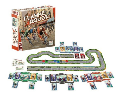 Flamme Rouge - Juego De Mesa En Español - Devir