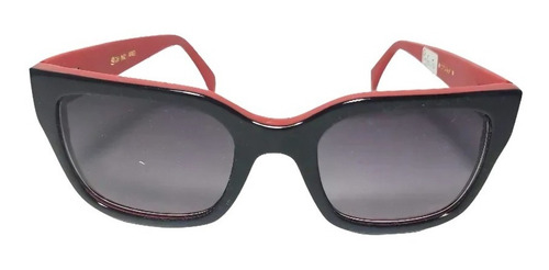 Imagen 2 de 3 de Anteojo Gafa Lente Cruiser Sol S26 Negro/rojo