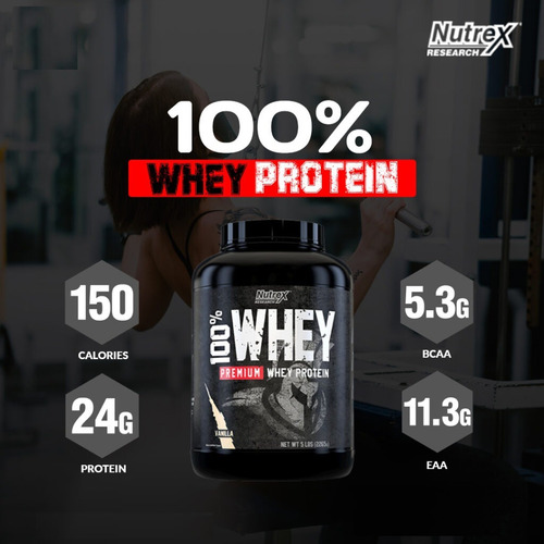 Nutrex Research 100% Whey Premium Vainilla Vainilla