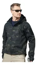 Comprar Chaqueta Táctica Softshell Impermeable Multicam Black 