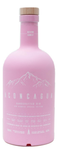 Gin Aconcagua Rosa 750 Ml Edicion Especial Frutos Rojos