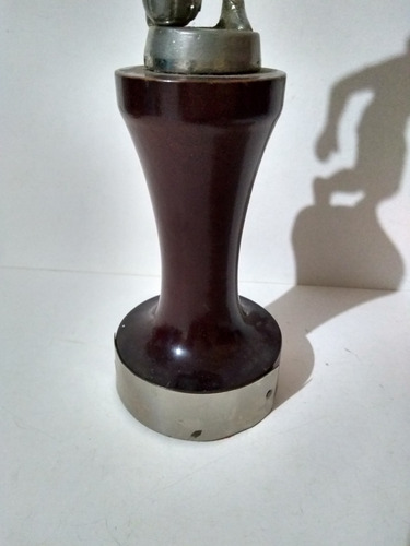 Antigo Troféu De Futebol Não É Gulliver Metal E Madeira (Usado)
