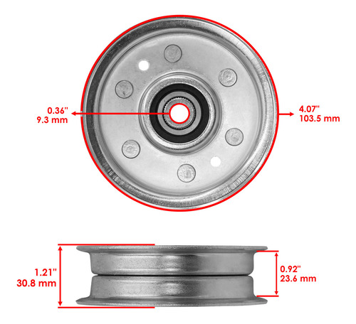 Drive Pulley For Mtd 1205 131-800 131-805 Craftsman Colu Cch