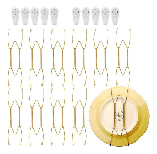 Colgadores De Platos De Acero Inoxidable Para Soporte De Par