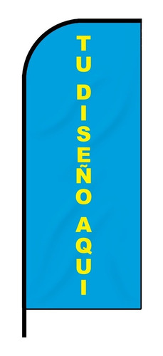 Bandera  2.40x.70 Mts  Diseño Personalizado