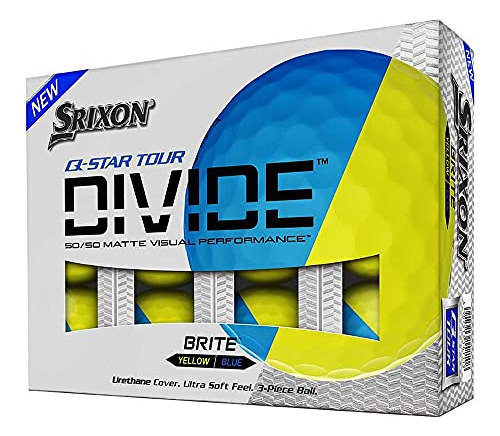 Pelota Srixon Q-star Tour Divide Azul