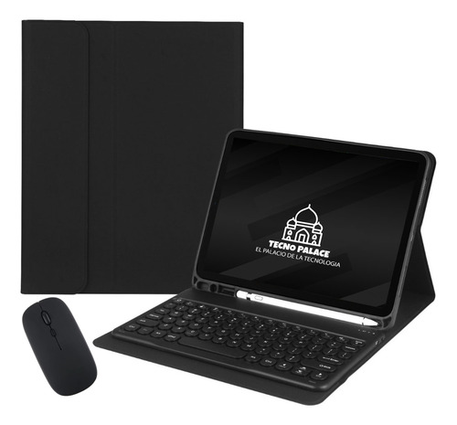 Funda Con Teclado 2.0 + Mouse Para Lenovo Tab M10 Plus 3 Gen