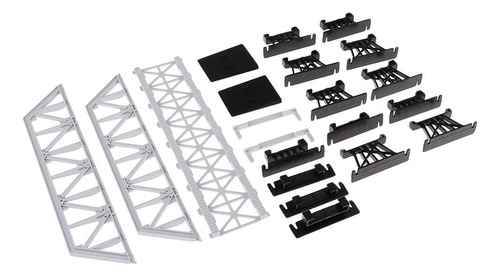 4xsimulación Puente Modelo De Construcción Tren