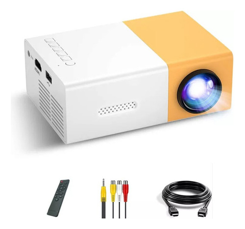 Proyector Led Portátil 3d Home Theater Yg300 Regalo