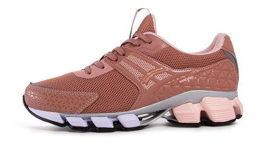Tenis Para Correr Mujer Karosso Mauve 6331
