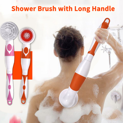 Exfoliador De Baño Eléctrico. Cabezales De Cepillos Corporal