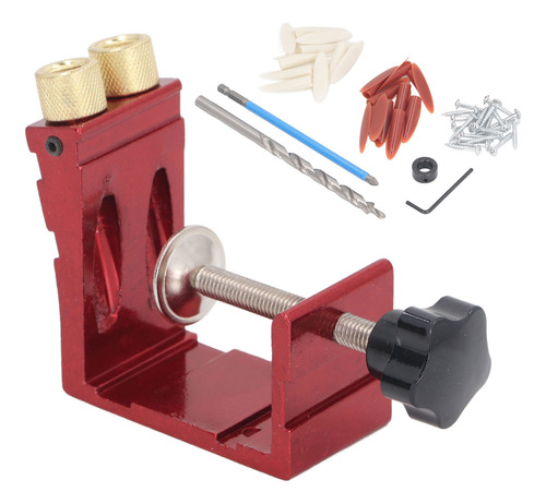 Taladro Oblicuo Ajustable De Aleación De Aluminio Hole Jig K