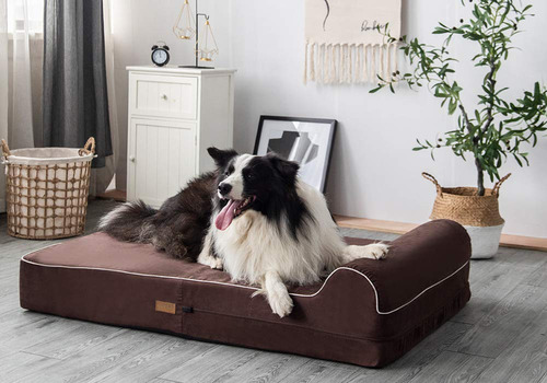 Cama Ortopédica Para Perros Kopeks, Espuma Viscoelástica, 18