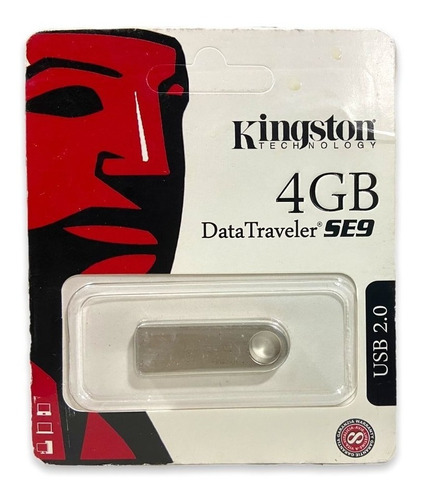 Memoria  Usb 4gb Kingston Metálica 