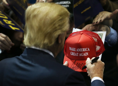 Gorra Trucker Con Red Donald Trump -make América Great Again