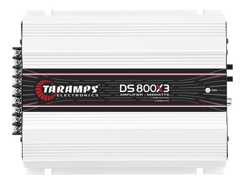 Módulo Amplificador Taramps Ds800x4 800w Ds800 X4 1 Ohms