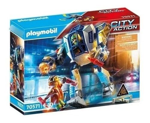 Playmobil Robot Policia Operaciones Especiales 70571 Nryj