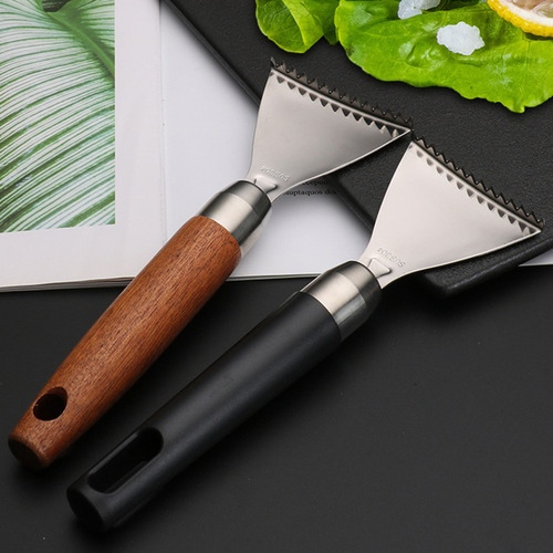 Raspador Manual De Acero Inoxidable Para Descascarillar Pesc