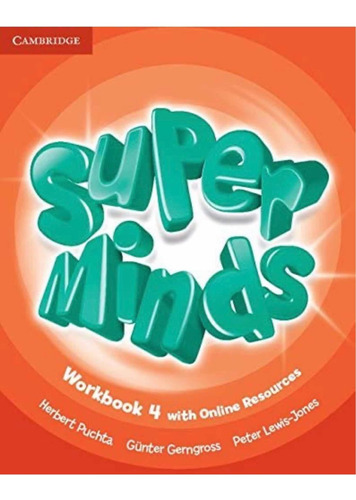 Súper Minds Level 4 Workbook Con Recursos Online Cambridge