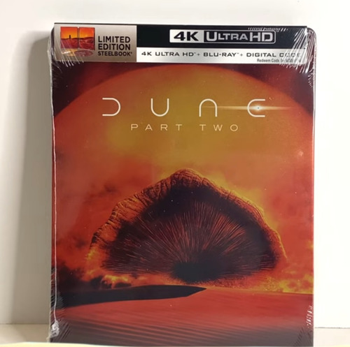 Dune Parte 2 Steelbook 4k Ultra Hd Blu Ray