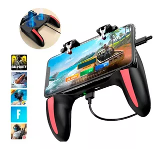 Gamepad Gatillero Sp Cooler Joystick Free Fire Fornite