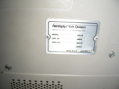 Centrifuga Dentsply Dicor York Division Usada Leia Abaixo (Usado)