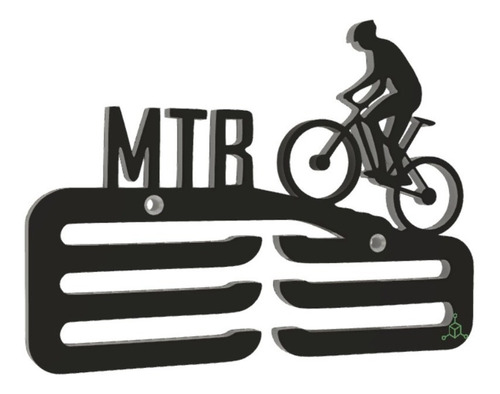 Medallero Mtb Colgador Para Medallas Ciclismo De Pared 