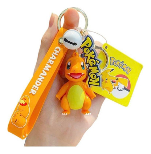 Llavero Pokemon Anime Varios Modelo Pikachu Charmnder Regalo