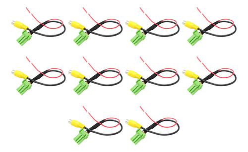 Cámara De Visión Trasera De Coche 10x Rca Video Reverse Came