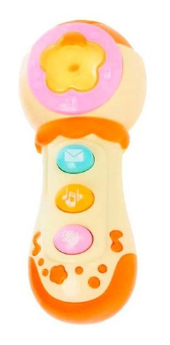 Micrófono Para Bebés Con Luz Y Sonidos Juguete + Baterias