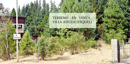 Oportunidad Única En Villa Ayelen (esquel) Terreno De 800 M2