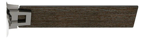 Ventilador De Techo Leoni 48 Pulg Bronce/níquel Tres Aspas 1.219 M 60 Noble Bronce / Níquel Cepillado Roble Negro / Nogal Oscuro Mdf 3
