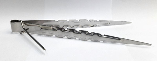 Imagen 2 de 6 de Pinza Para Carbón Narguile Narguila 22 Cm Shisha Hookah Pipa