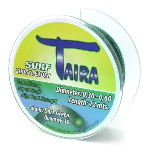 Salidas Chicotes Taira Surf 35/70mm 15mts X 10 Unidades