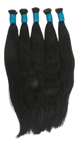 Cabelo Humano Liso Natural 55cm - 500 Gramas Envio Imediato