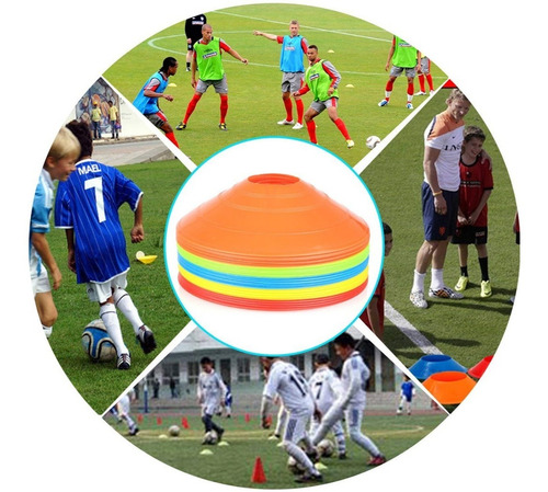 Imagen 4 de 10 de Plato Tortuga Cono Entrenamiento Fútbol Demarcacion Gde Cfit