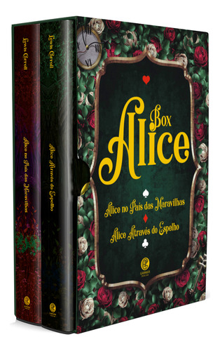 Livro Box Alice - Box Com 2 Livros - Edição De Luxo Almofada