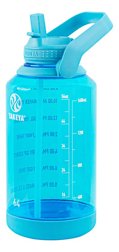 Botella De Agua Motivacional De Calidad Premium Tapa De...