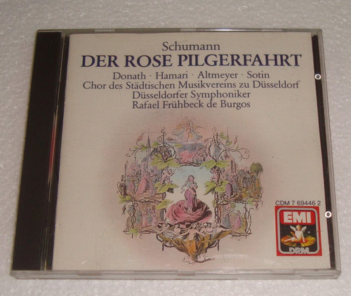 Schumann Der Rose Pilgerfahrt Fruhbeck De Burgos Cd Aleman