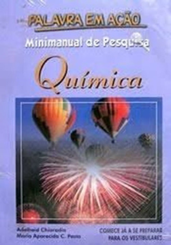 Minimanual  De Pesquisa Quimica Palavras Em Açao - Claranto