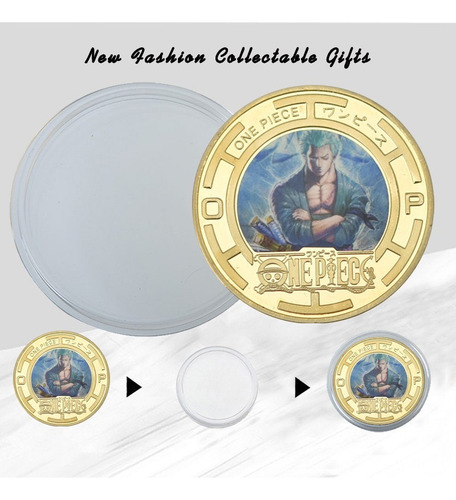 Moneda De Colección Conmemorativa 20th Aniversary One Piece