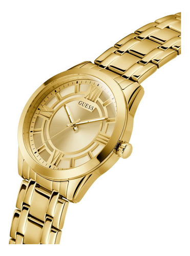 Reloj Acero Inoxidable Guess Elliot Dorado Hombre