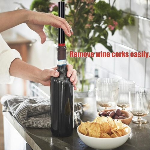 Conjunto De Abridor De Vinhos Travel Portable Pocket Air Pre