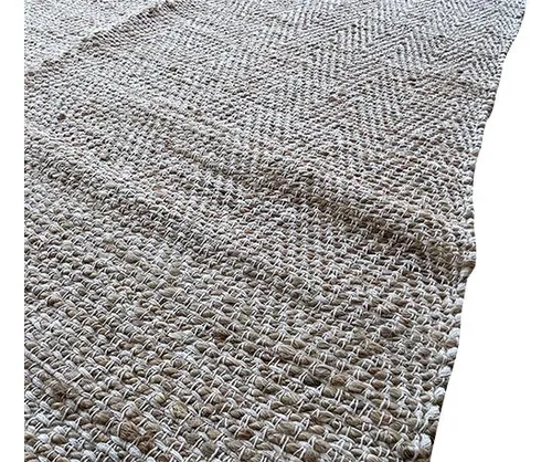 Alfombras De Yute Y Algodón 150x200 Natural 4101