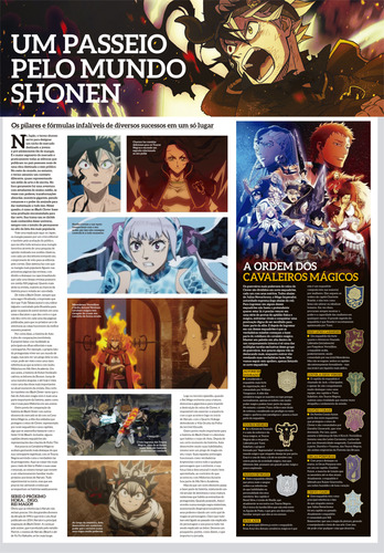 BlackClover - Superpôster Anime Invaders, de Editora Europa. Editorial Editora Europa Ltda., capa mole em português, 2021