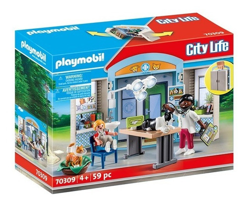 Playmobil City Life Cofre Clinica Veterinaria 70309 