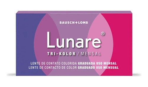 Lentes De Contacto Lunare De Color Bausch & Lomb + Liquido 