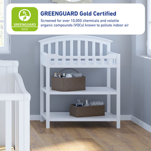 Mesa Cambiadora Para Bebés En Color Blanco De Graco